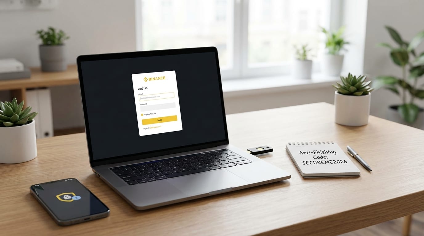 币安安全设置:注册后先看这几步