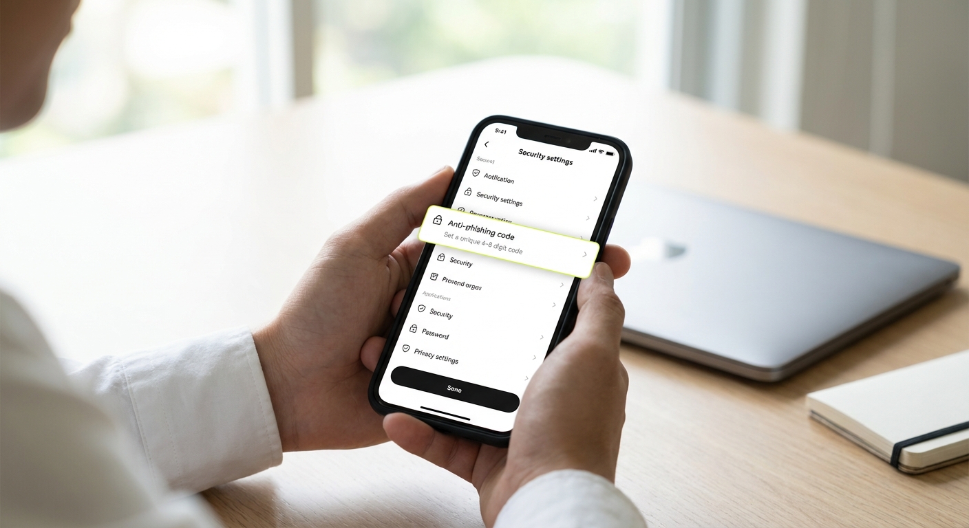 第二步:设置反钓鱼码 — 这是很多新手最容易忽略,但又特别实用的一项。所谓反钓鱼码,就是你自己设置一个识别标记,之后平台发来的官方邮件里会带上这个码。 这样做的作用是: - 帮你快速区分真假邮件 - 避免被伪装成官方通知的钓鱼邮件骗走账号信息 -
