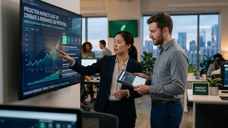 参考资料 — Visual illustration of '参考资料' related to 预测市场升温 Coinbase Robinhood 看好, Robinhood newsroom for ?????? coinbase