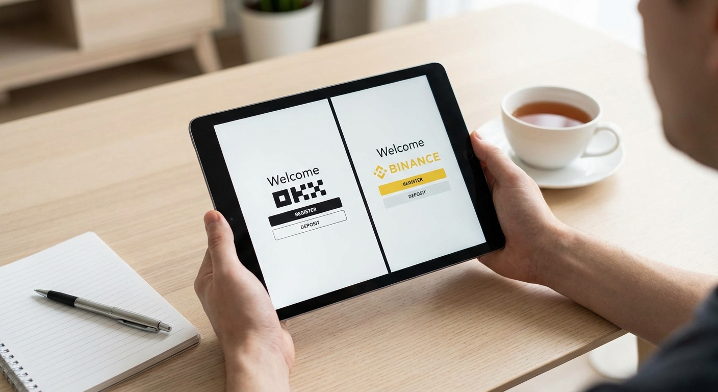 先说结论：没有绝对更好，关键看你是哪种新手——如果你现在只是想先完成注册、看看界面、做第一笔基础操作，那你真正需要的不是“行业第一名”这种泛标签，而是一个你打开之后不容易慌的平台。对新手来说，能不能顺利完成，围绕OKX和币安哪个好