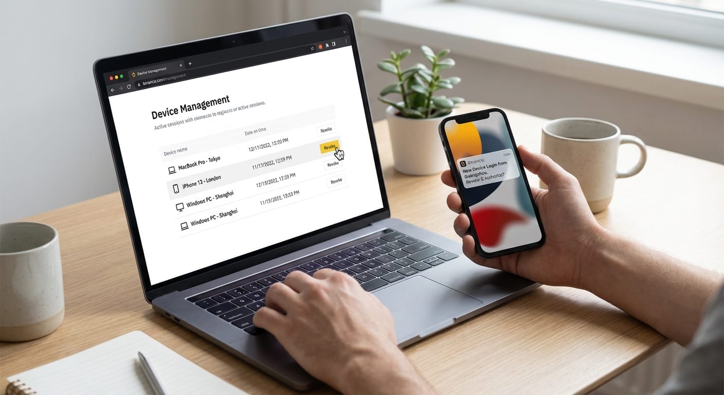 第三步:检查登录设备和授权记录 — 注册后很多人只盯着密码和验证码,却忘了设备登录本身也是风险点。你应该定期查看: - 当前有哪些设备能访问账户 - 哪些是你本人正在使用的 - 有没有陌生设备、旧手机、旧浏览器还保留访问权限