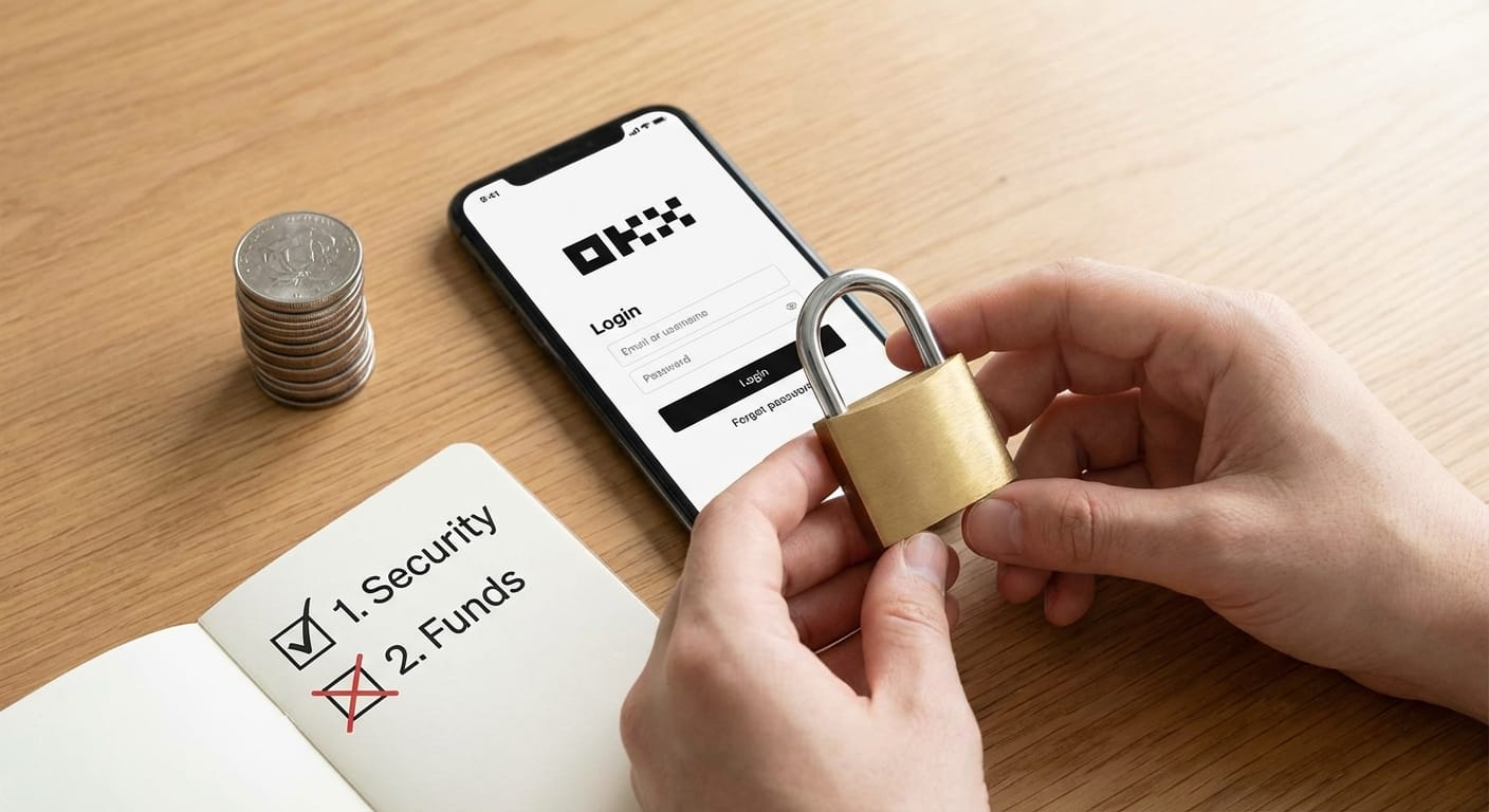 为什么开户后要先做安全设置 — 很多人会把安全设置理解成“以后再补也行”,但对交易所账户来说,这个顺序最好反过来: 先补安全,再动资金。 原因很简单: - 账户一旦被异常登录,后面所有资产操作都会有风险 -