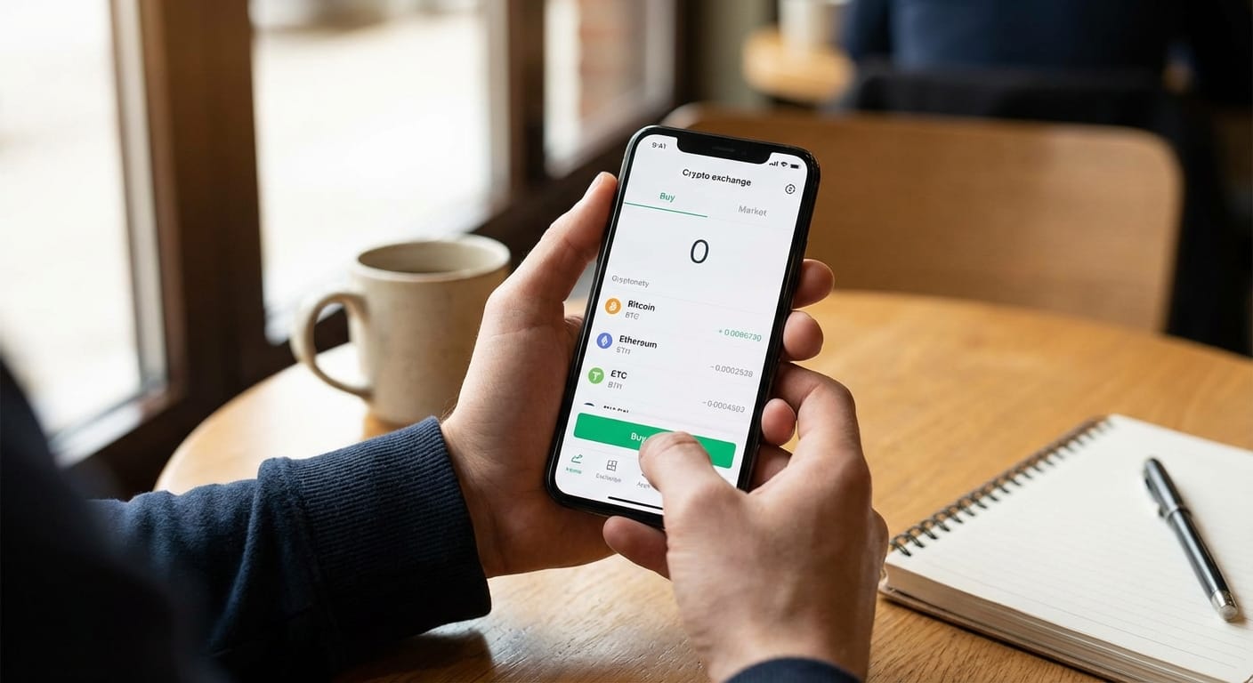 OKX买币怎么操作:手机 App 端买币怎么操作示意图