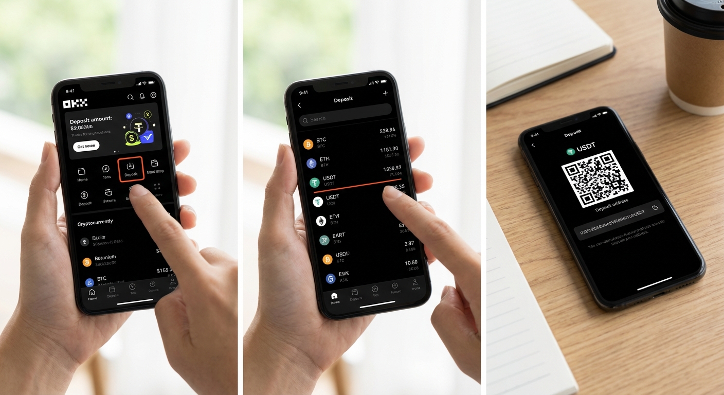 OKX App 端充值步骤 — 如果你平时主要用手机,OKX充值教程最实用的部分就是 App 端流程。 for okx充值教程