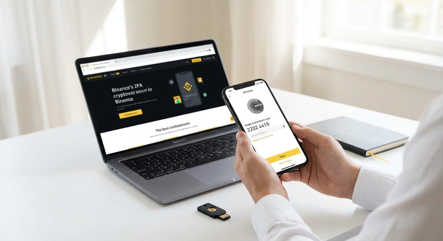 第一步:优先开启 2FA — 在所有 币安安全设置 动作里,优先级最高的就是 双重验证(2FA)。相比只靠密码登录,2FA 可以让你的账户多一层验证保护。即使密码泄露,别人没有动态验证码,也很难直接进到你的账户里。 更稳妥的做法通常是: -