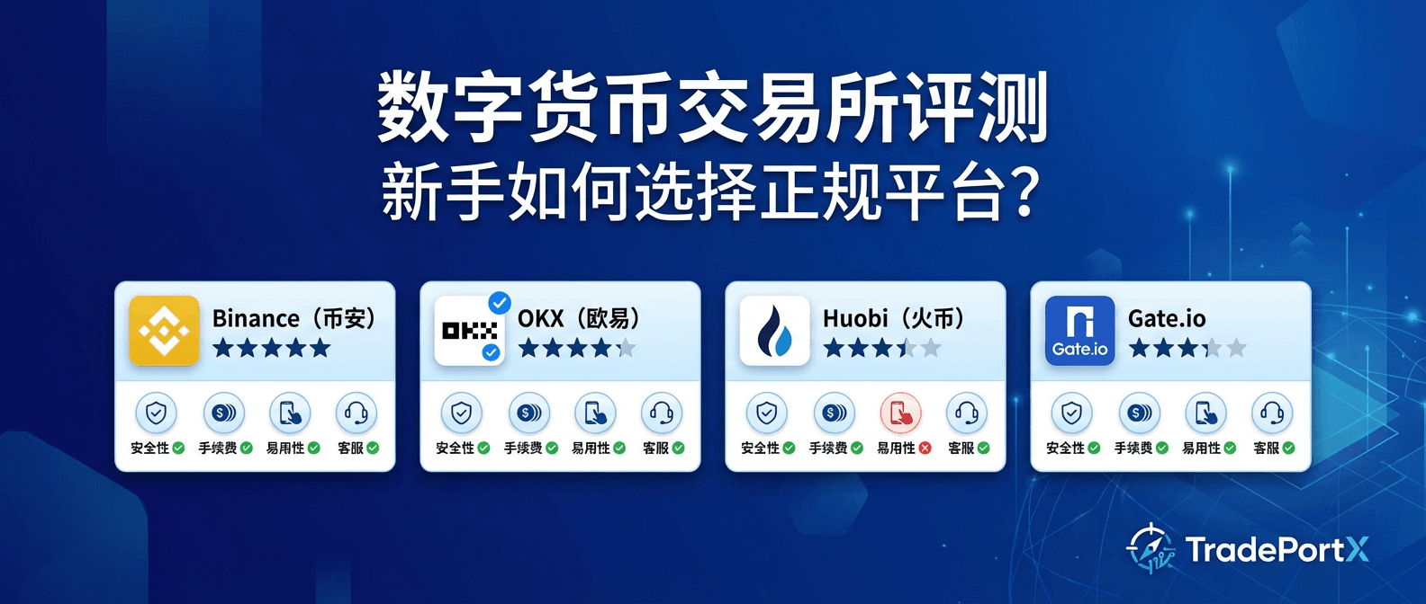 数字货币交易所评测:新手如何选择正规平台?