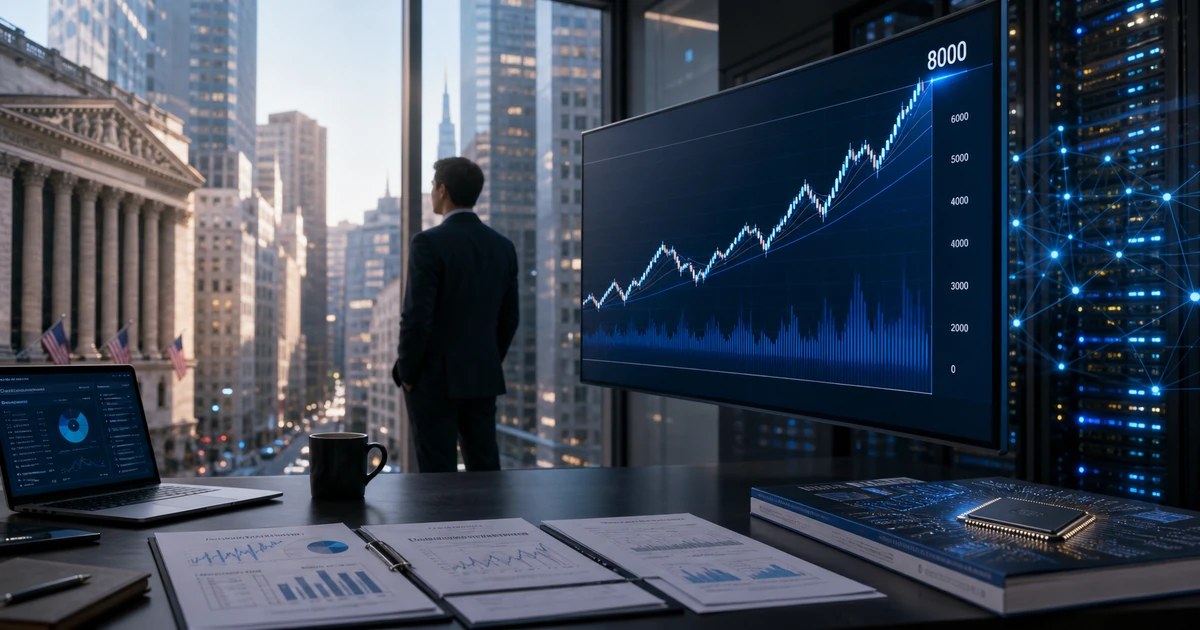 标普8000点 AI盈利预期 美股还能涨多久？
