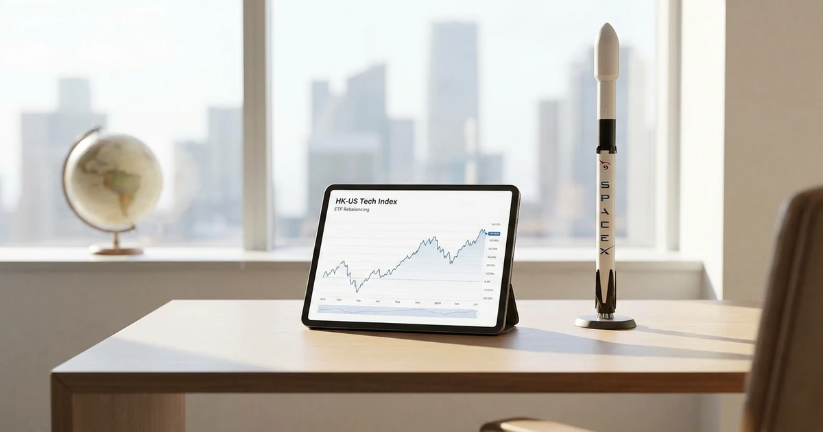 SpaceX 港美科技指数 指数投资影响 的财经主题配图