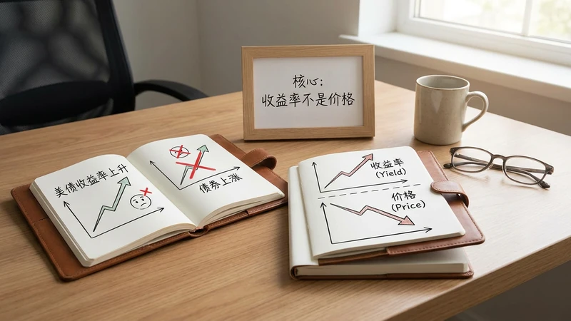 债市 美股 股债关系先看一个核心:收益率不是价格的股债关系分析示意图