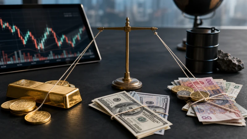 第三类风险:黄金、美元和新兴市场货币可能反复拉扯 — 很多人把黄金理解成最简单的避险资产:地缘风险升温,黄金就涨。但油价重回高位时,黄金的短期走势并不总是这么顺。