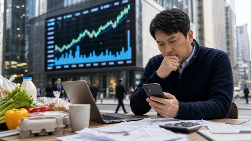 这轮上涨和普通投资者有什么关系?的美股、通胀与科技股上涨逻辑数据可视化插图