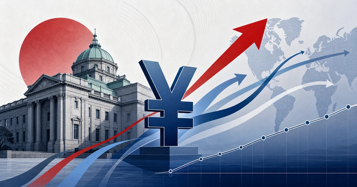 日本央行 利率周期 全球资金流向：1%利率与全球资金重定价示意图