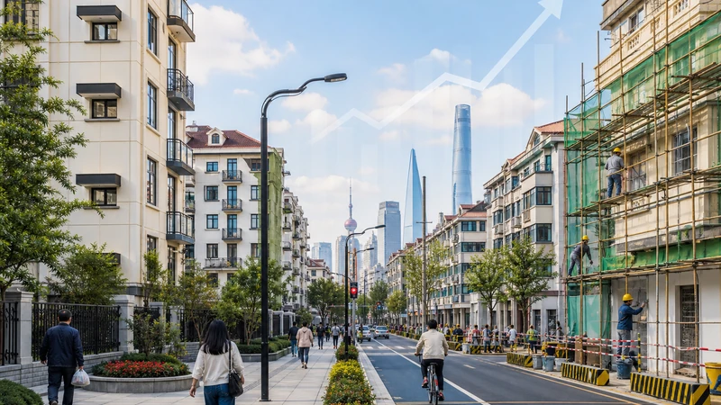 上海楼市为何先止跌：政策和城市更新推动预期修复