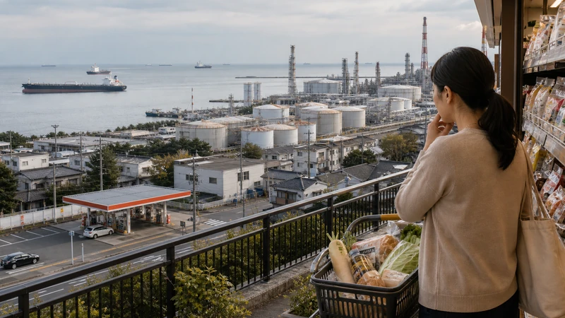 能源安全与通胀风险:日本原油进口暴跌66%的市场影响