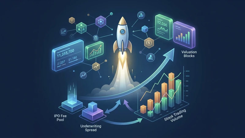 SpaceX IPO:SpaceX IPO 华尔街 投行业务 估值的核心变量的财经新闻配图