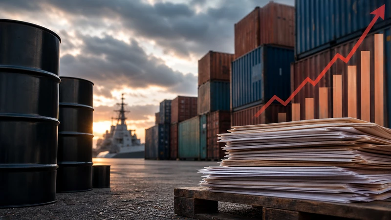 Oil, tariff and shipping signals converging into inflation pressure