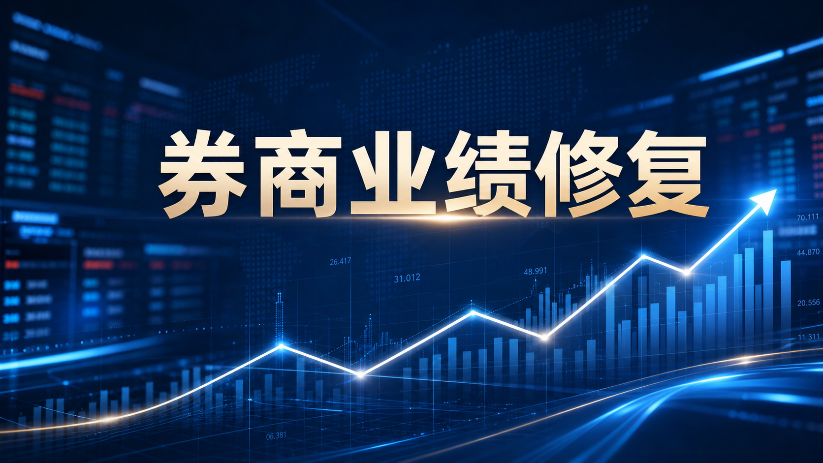 券商业绩修复:中金上半年净利预增示意图