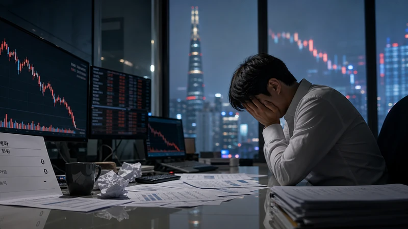 32万个账户归零背后：融资盘还有多少没出清 — 韩国股市去杠杆风险图解