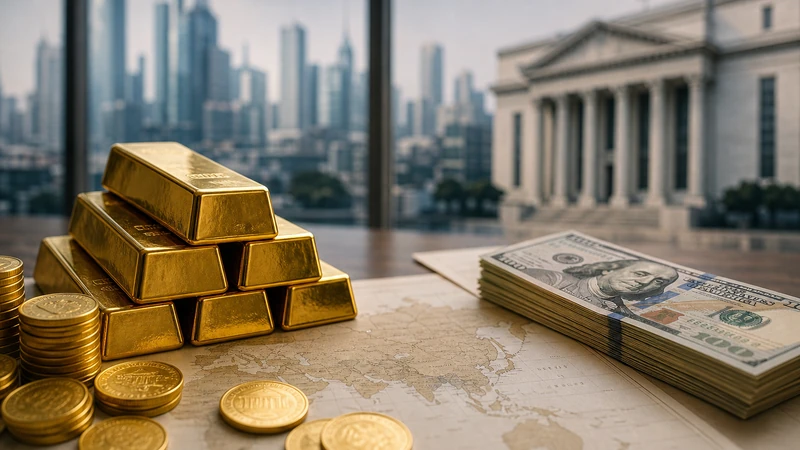 黄金储备反超美元：黄金储备反超美元不等于美元系统立刻改变