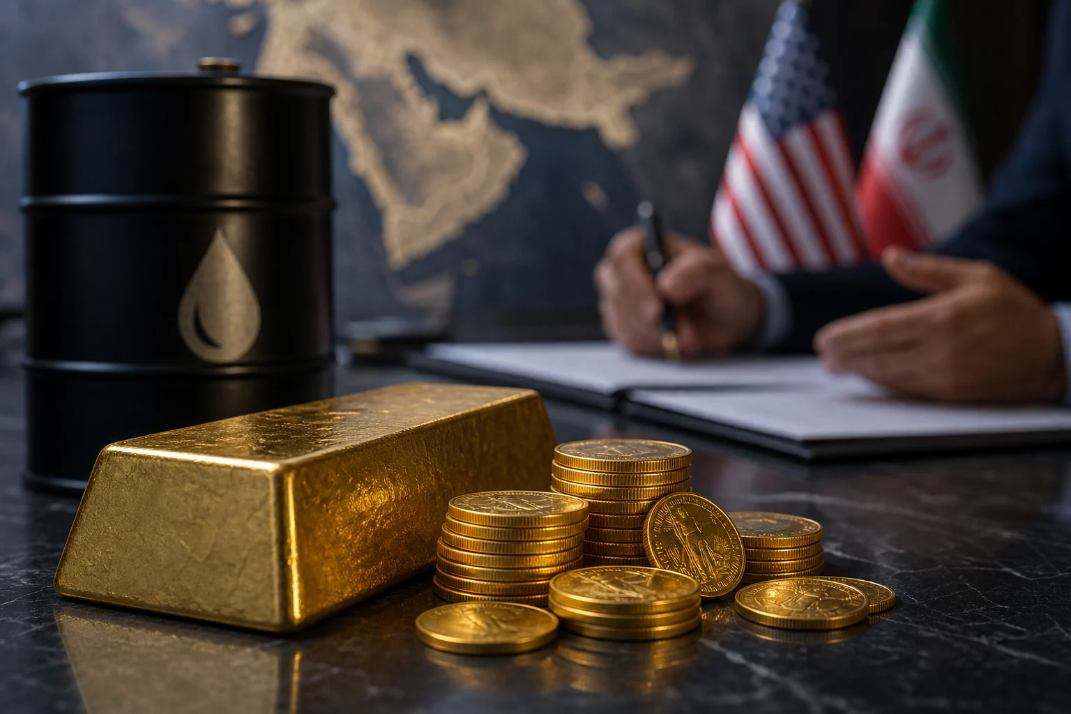 美伊谈判 原油 黄金:黄金为何没有简单按避险逻辑上涨